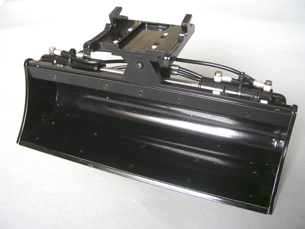 schwenkbarer Grabenraumlöffel für Hydraulikbagger Wedico