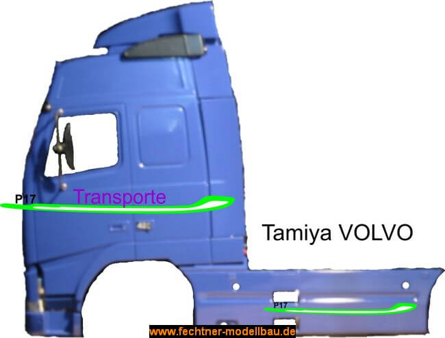 Folien-Dekor aus hochwertiger Selbst- klebefolie, für Volvo 