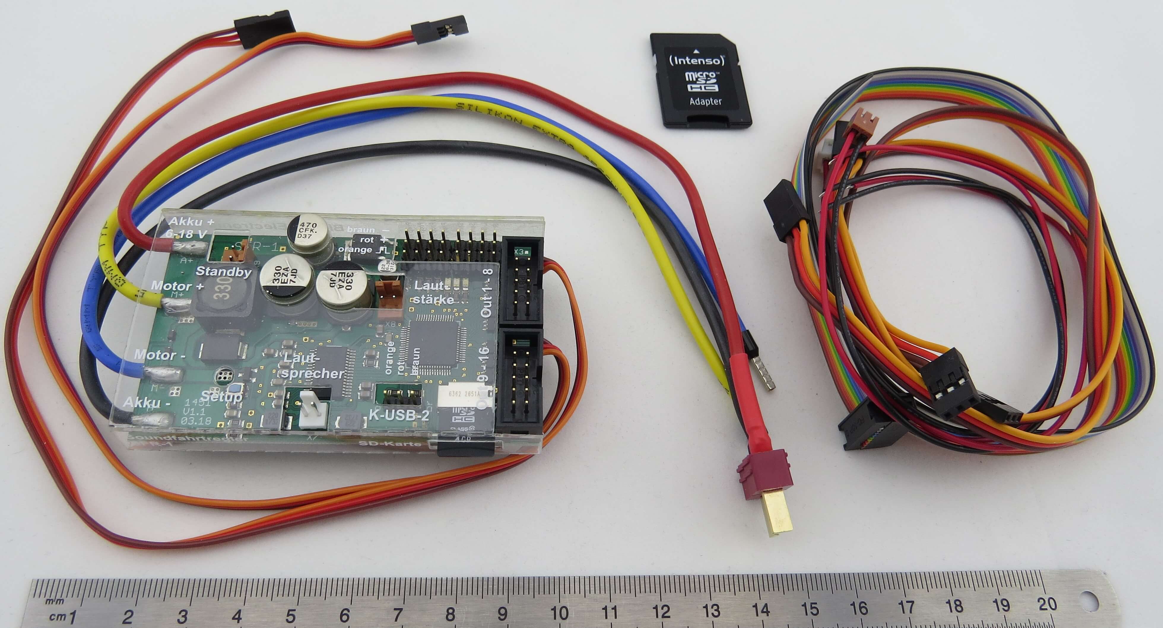 SFR-1 Soundfahrtregler von BEIER. Speziell für Trucks       