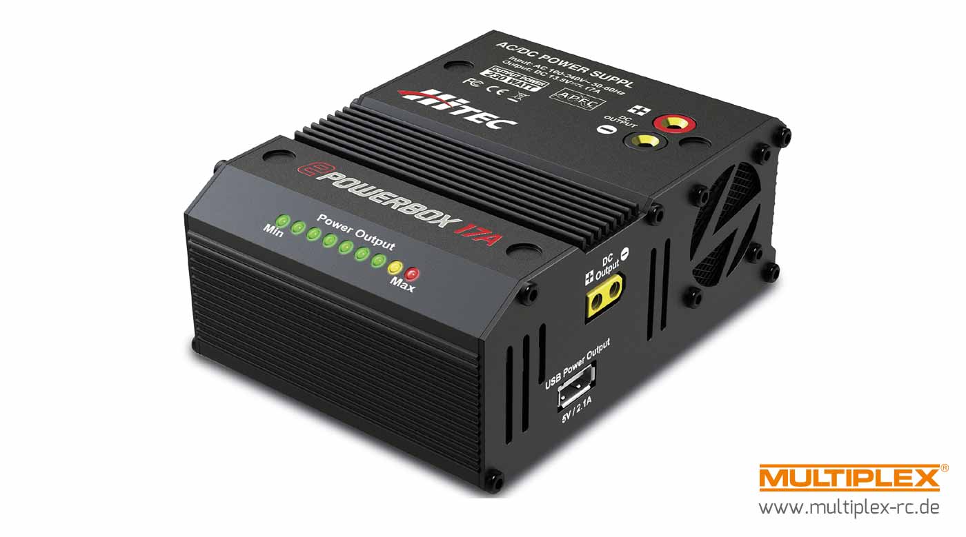 1 PowerBox (Hitec). ePowerBox 17A