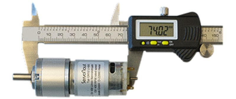 GM32U430, 12V Planetengetriebe-Motor 430U/min. Mit leisem,  