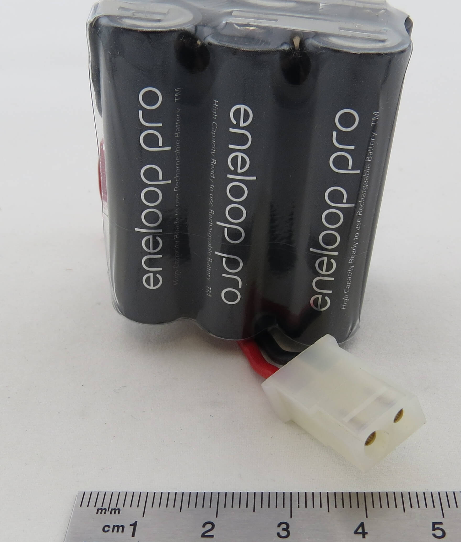 Akku-Pack mit 6x Sanyo ENELOOP-PRO, 7,2V 6 Zellen, 2450mAh N