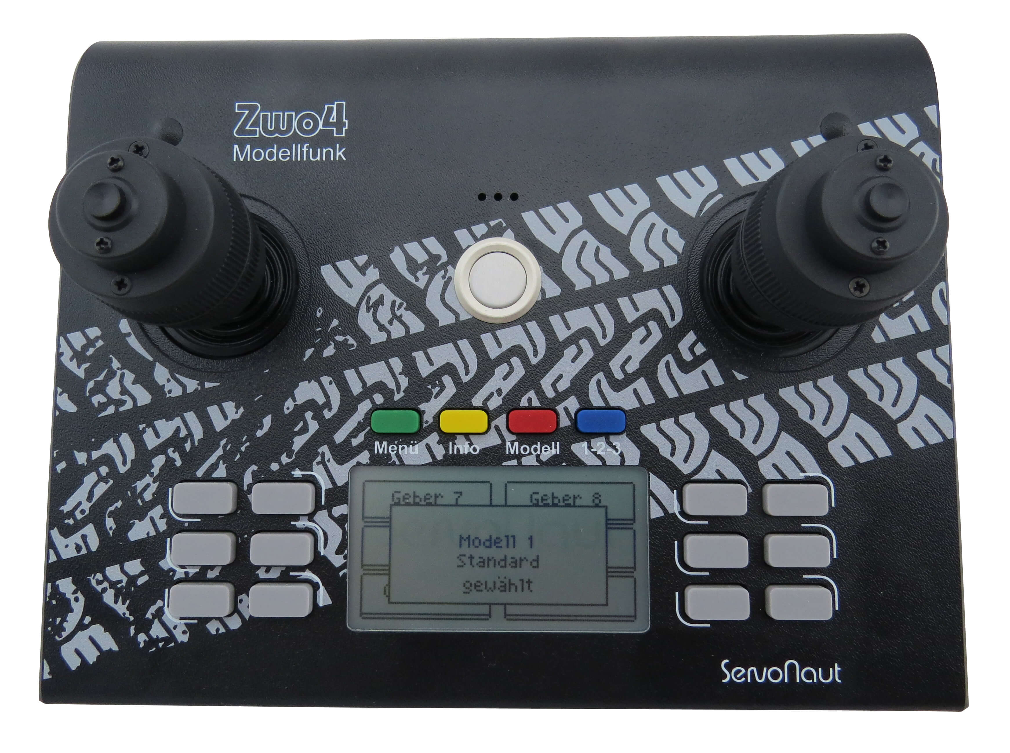 Servonaut Pultsender HS-12, 3D-Knüppel, 2,4GHz, schwarz