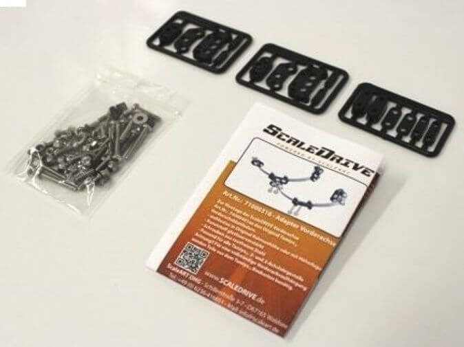 Adapter Vorderachsfeder für org. Tamiya Federpaket          