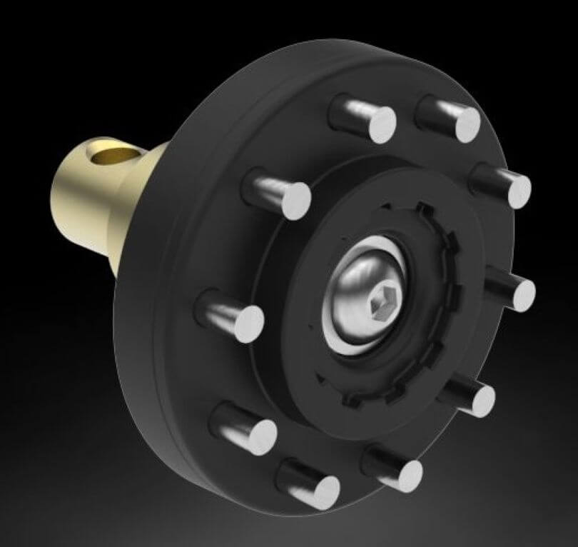 Radnabe für Tamiya Vorderachse - ScaleDRIVE