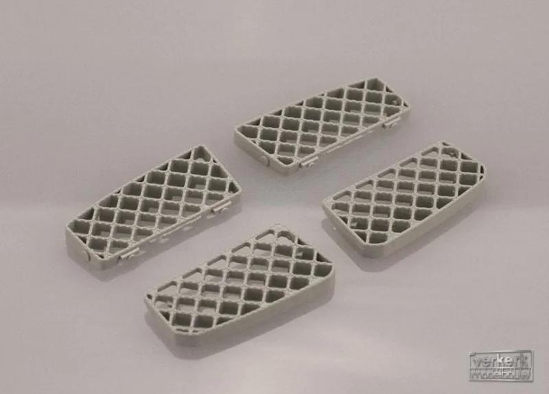 Verkerk Scania Trittstufe für Tamiya  R470 und R620 ABS     