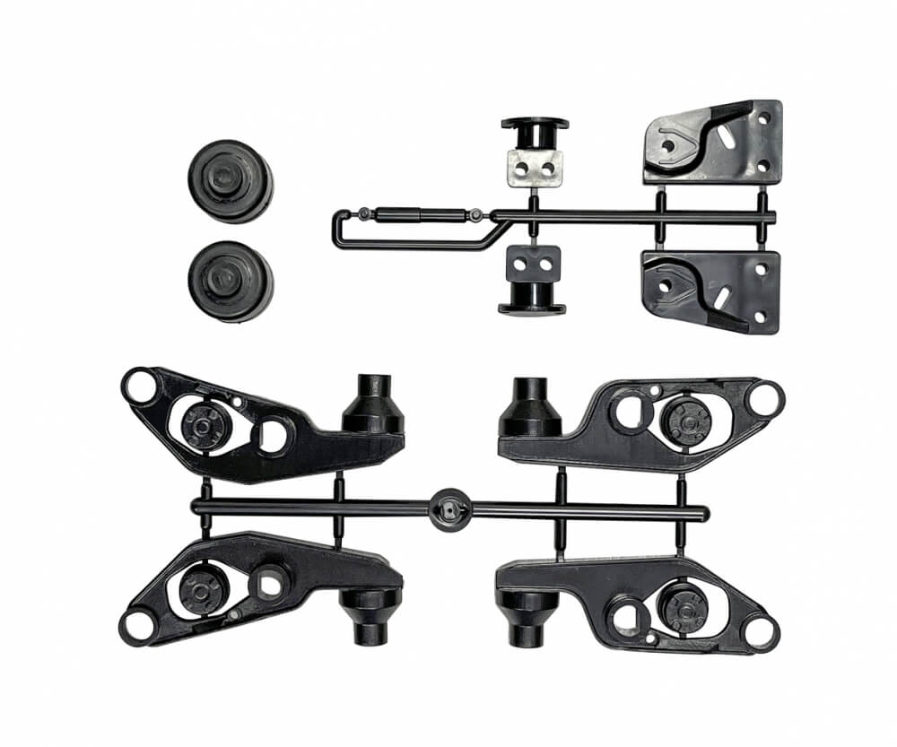 Kunststoffteile Aufliegerachse mit Höherlegung um 8mm, für