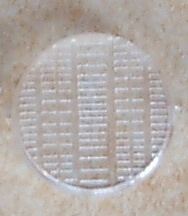 Lichtscheibe (Scheinwerferglas) für Volvo, 15mm             