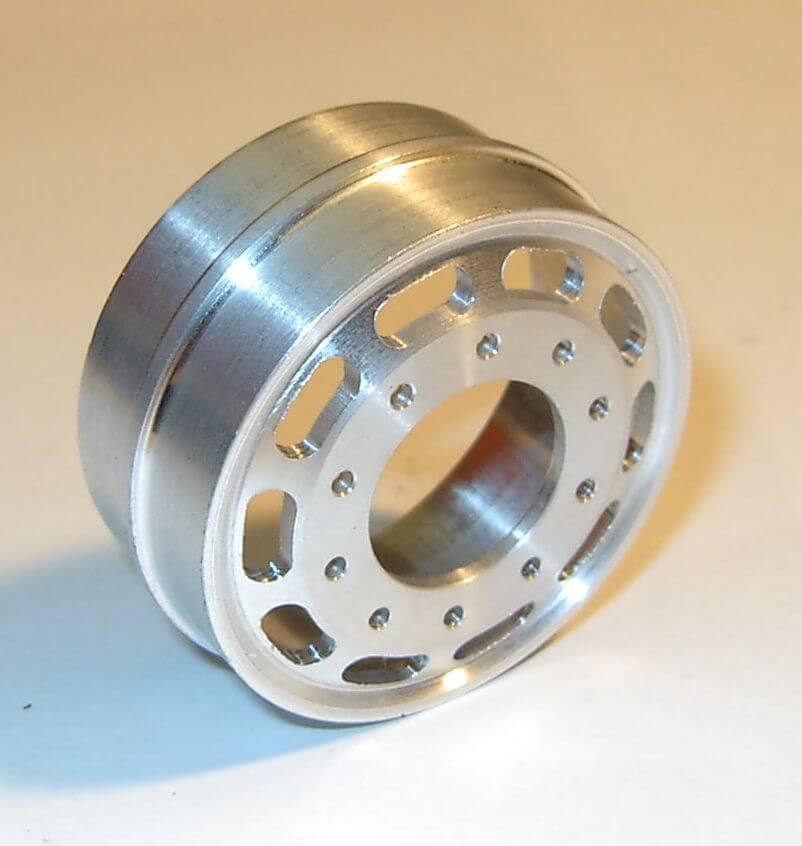 1x Alufelge Langloch, Eurofelge. Lochkreisdurchmesser 22mm  