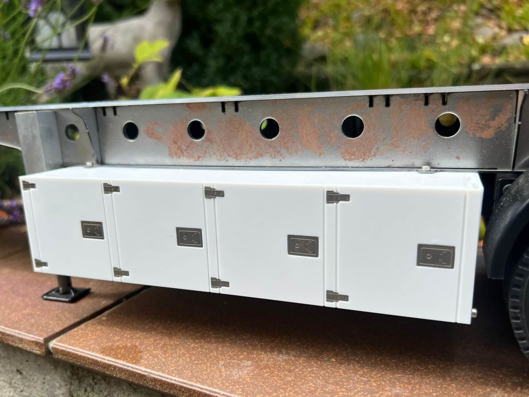 FineLine Palettenstaukasten No.3 Vorne im Dänischen Look