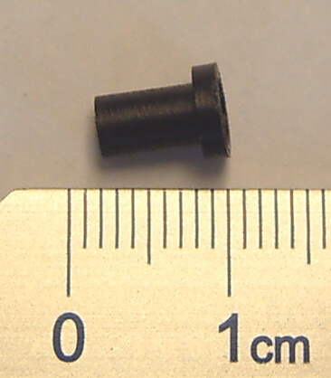 1 Bundhülse für Federung. Kunststoff. z.B. für              