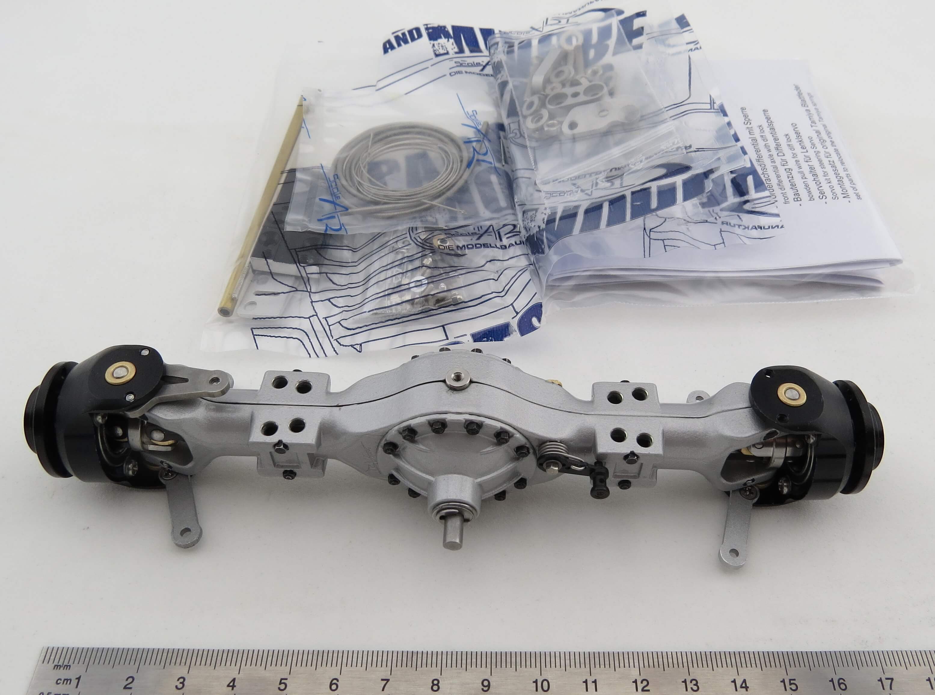 1 Vorderachs-Differential OHNE Durch-    trieb mit zuschaltb