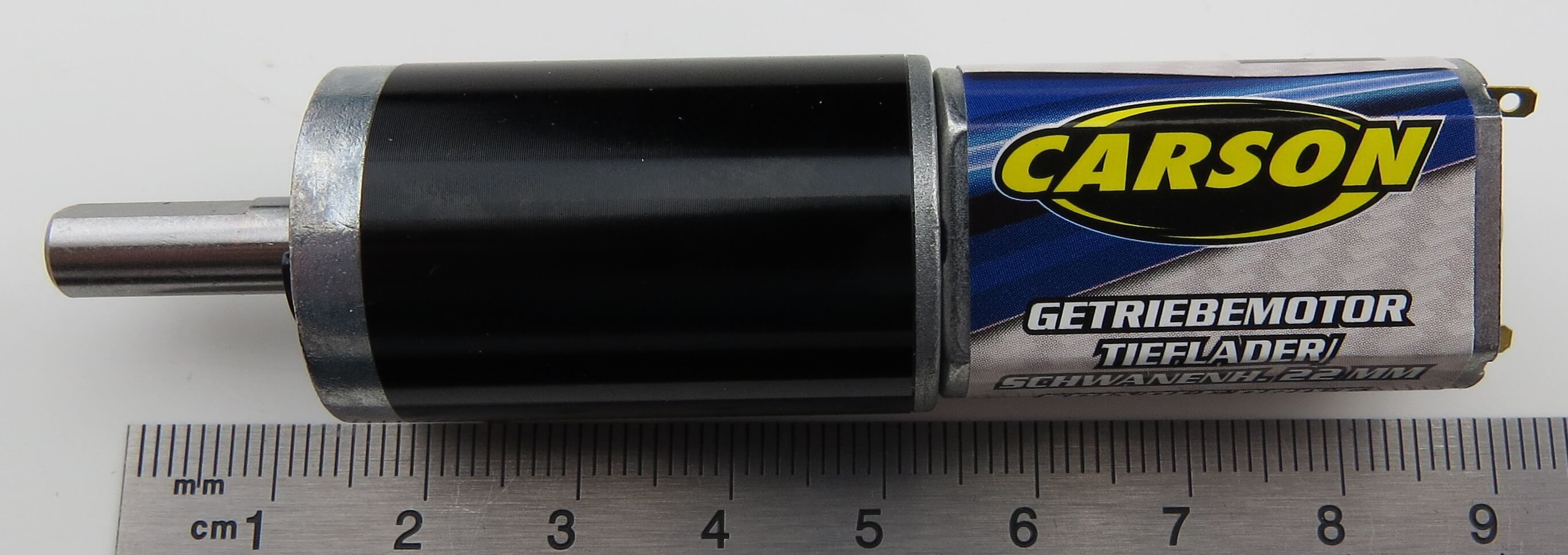 Getriebemotor zum Antrieb von Schwanenhals Mechanik