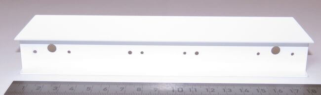 1x Heck-Stoßstange, Stahlblech 0,8mm für 1 Satz             