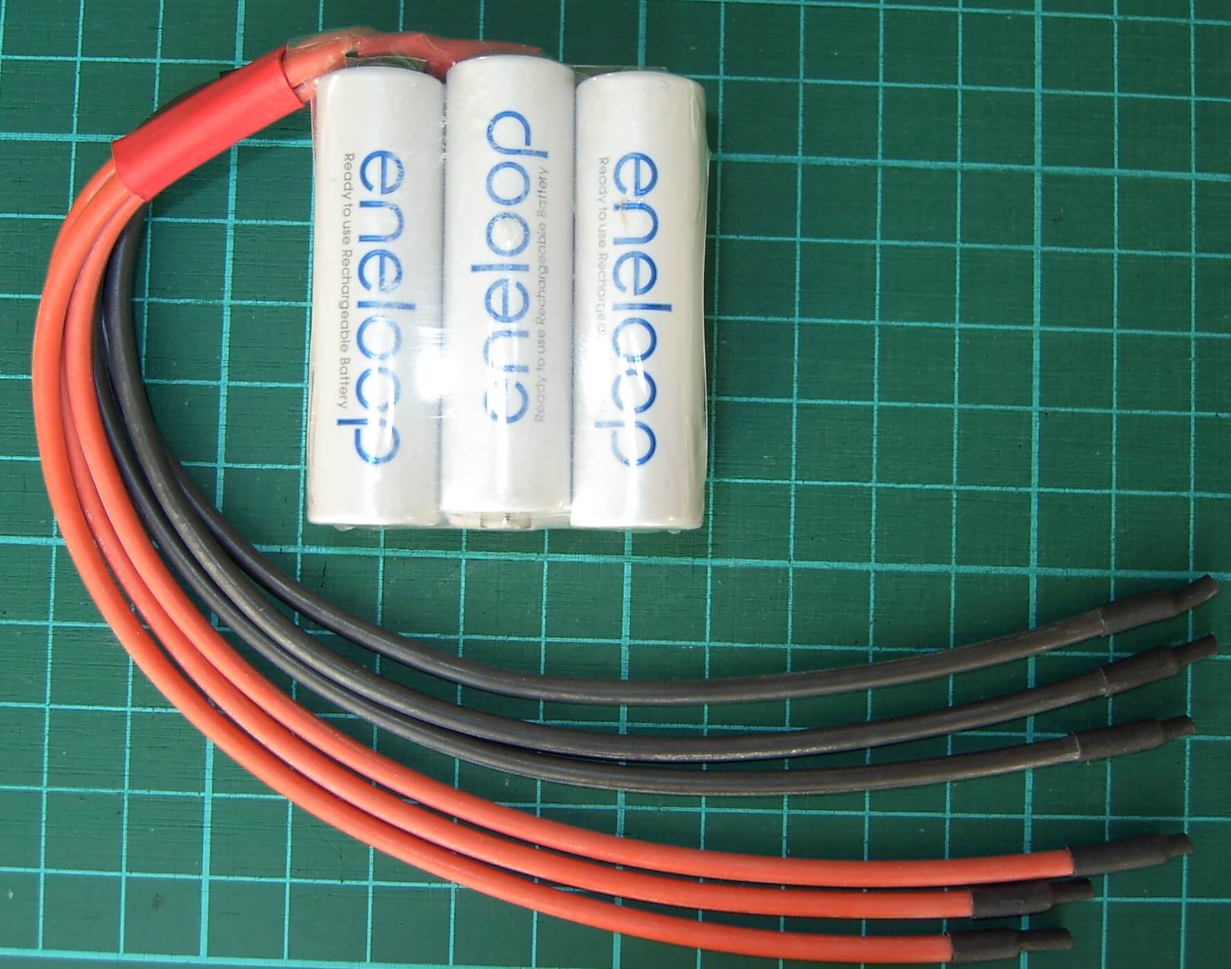 Akku-Pack mit 6x SANYO-Zellen,7,2V F3x2  6 Zellen, 2000mAh  