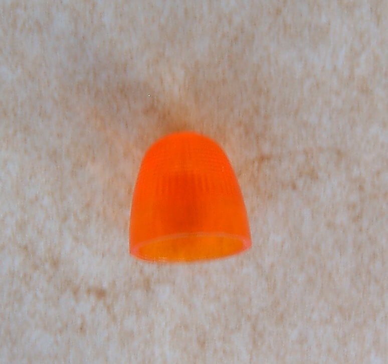 Ersatzhaube f. Rundumleuchte,orange 1:12 rund, Glashöhe