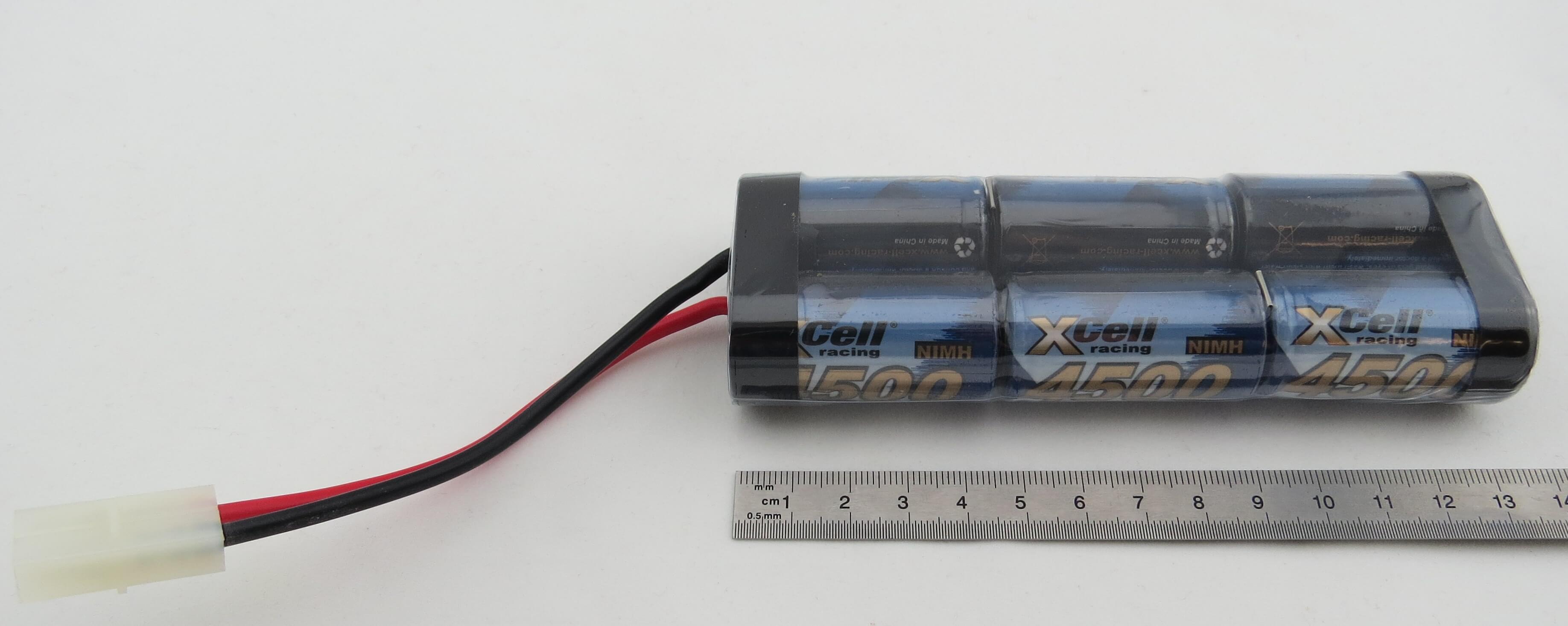 Racing-Akku-Pack mit SUB-C-Zellen, 7,2V 6 Zellen, 4500mAh