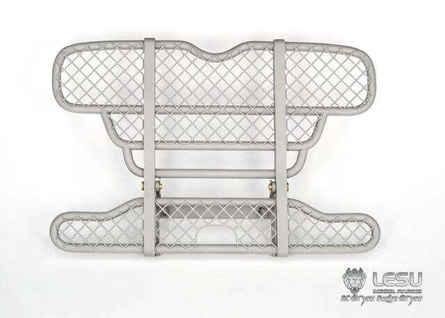 Rammschutz mit Gitter aus V2A unlackiert