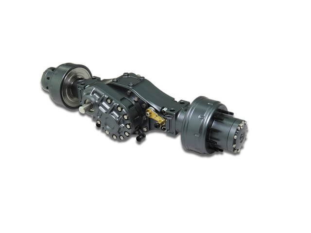 1:14 Außenplaneten-Differenzial 9,9:1 hinten mit Durchtrieb 