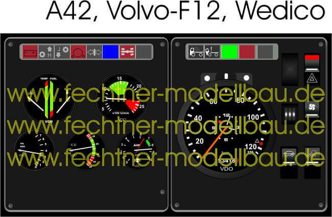 Decal/Aufkleber "Armaturenbrett" F12 1-teiliges Decal:      