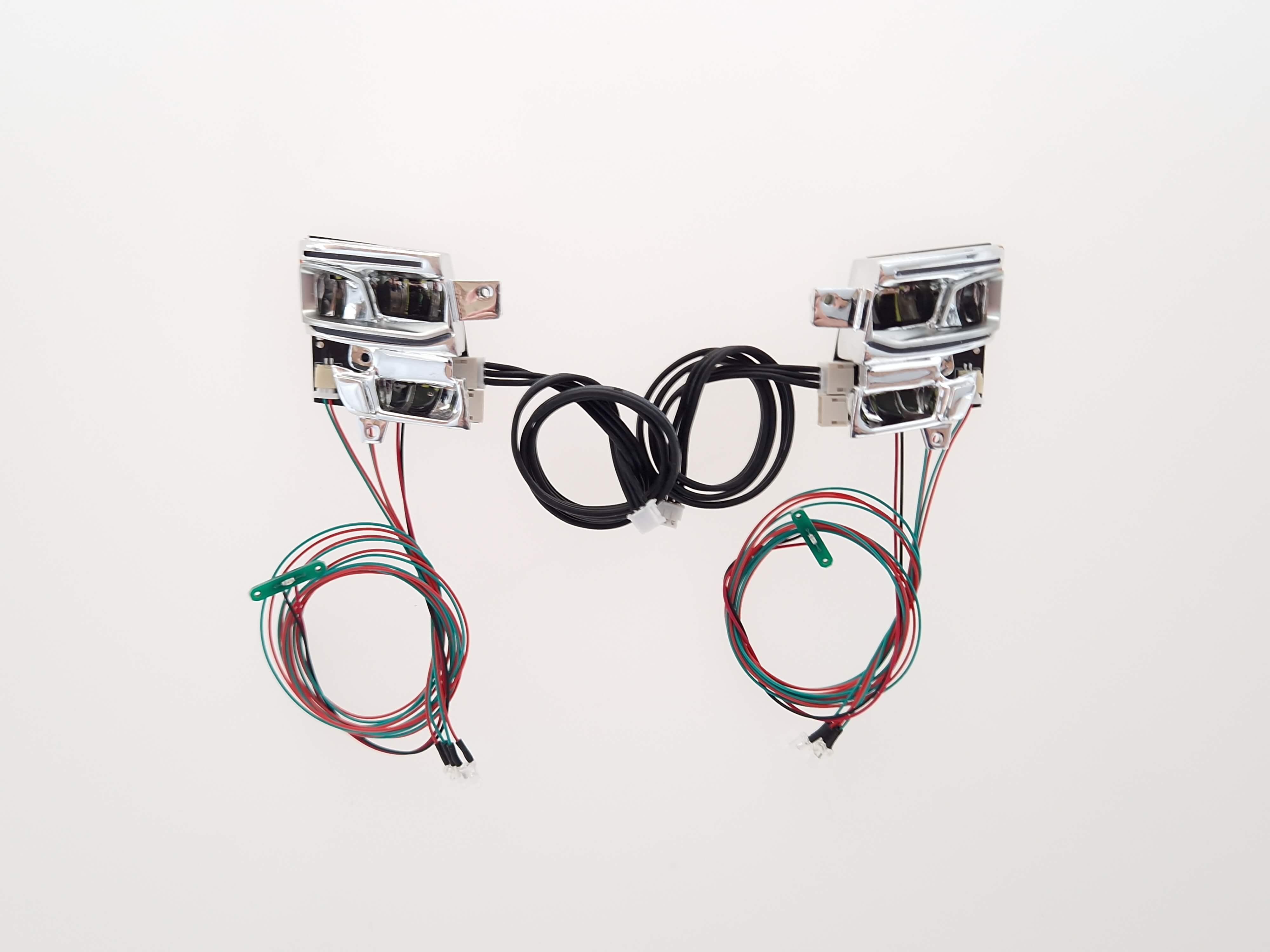 EasyBus Beleuchtungs-Platinen für Tamiya SCANIA 770S vorne  