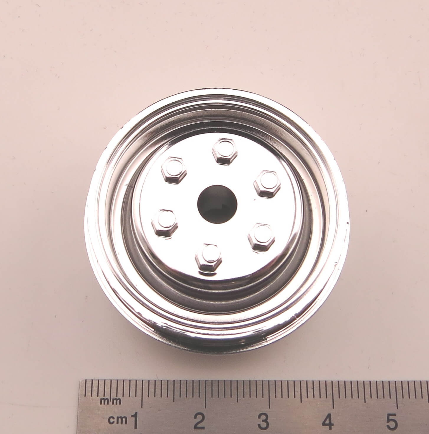 Felge, verchromt für Standardreifen. Wedico. Für Antriebsa  