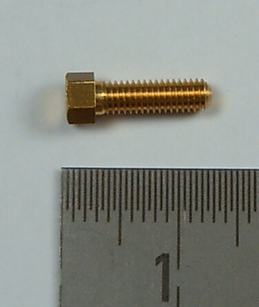  SW 4,0mm Kopfhöhe 2,5mm, 25 Stück                          