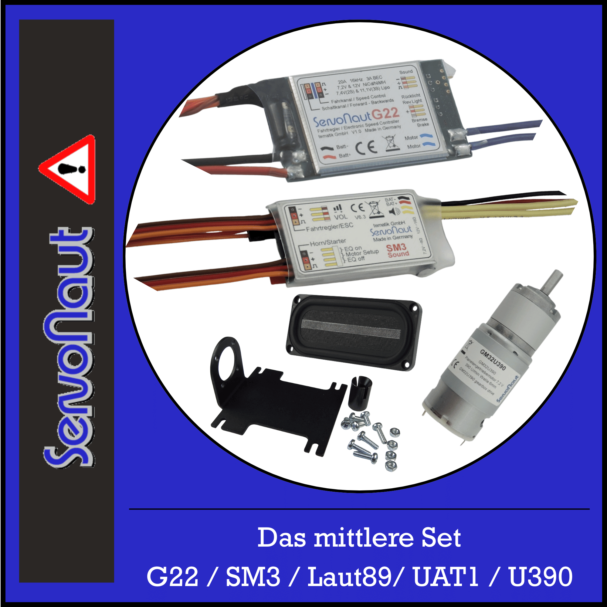 Das mittlere Set G22 SM3 Laut89 UAT1 U390