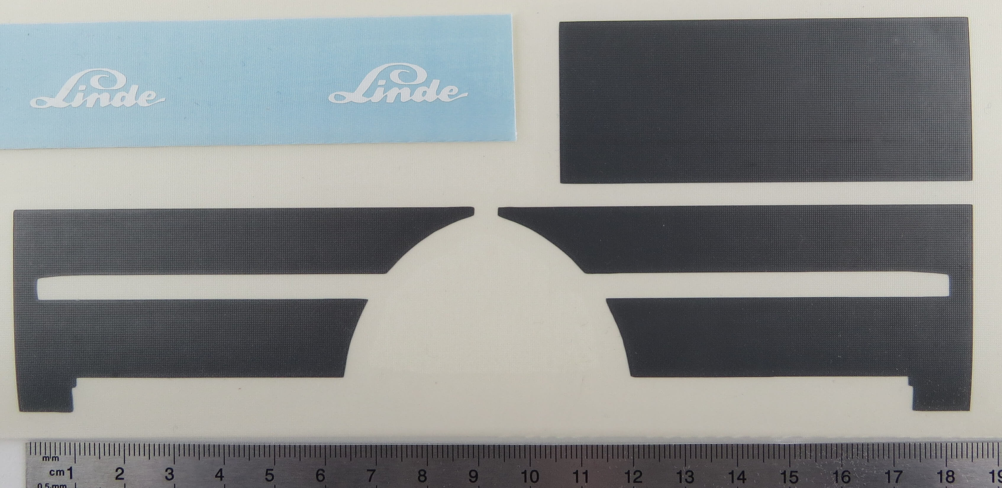 1x Foliensatz zum Gabelstapler H50 (ehemals robbe)