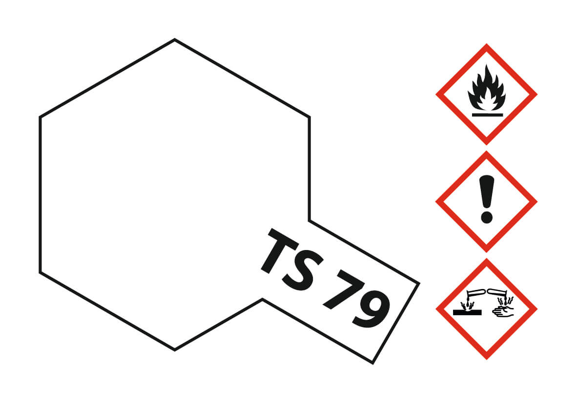 1x Sprühlack-Dose 100ml, Klarlack,seidenmatt, TS-79