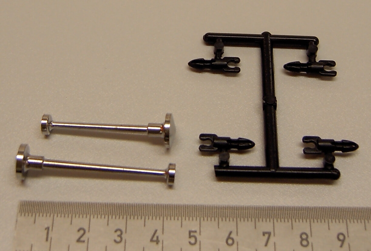 1x Spurverbreiterung Truck für 2 Hinter- achsen (2016)      