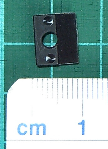 1x Klemmplatten (Kunststoff) für Servo-  Traverse. (761     