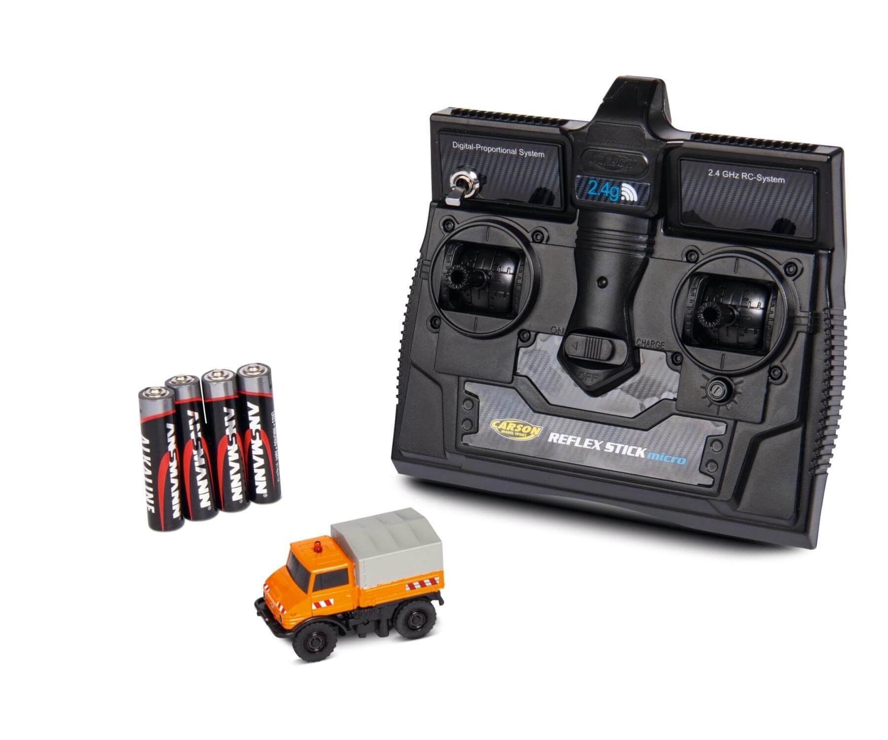 Unimog U406 MB Kommunal, 1:87, 100% RTR. Fahrfertiges