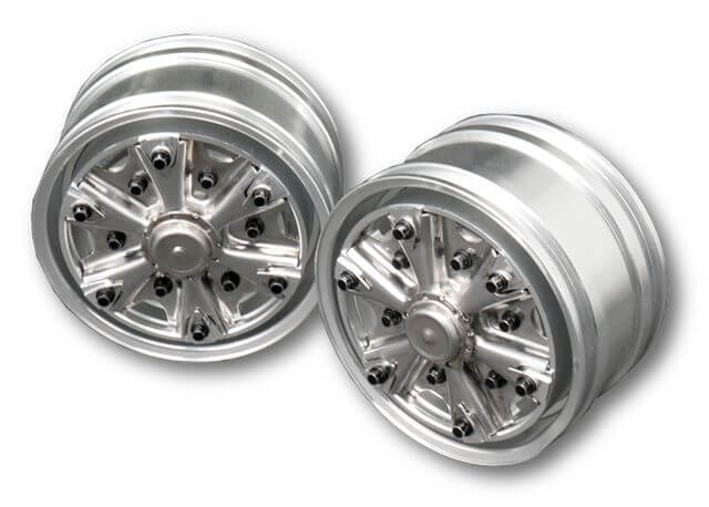 1:14 Classic-Stern-Felge vorne Alu für Breitreifen Paar