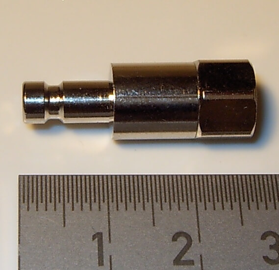 1x Stecker mit Ventil zu 0H042. Trennbare