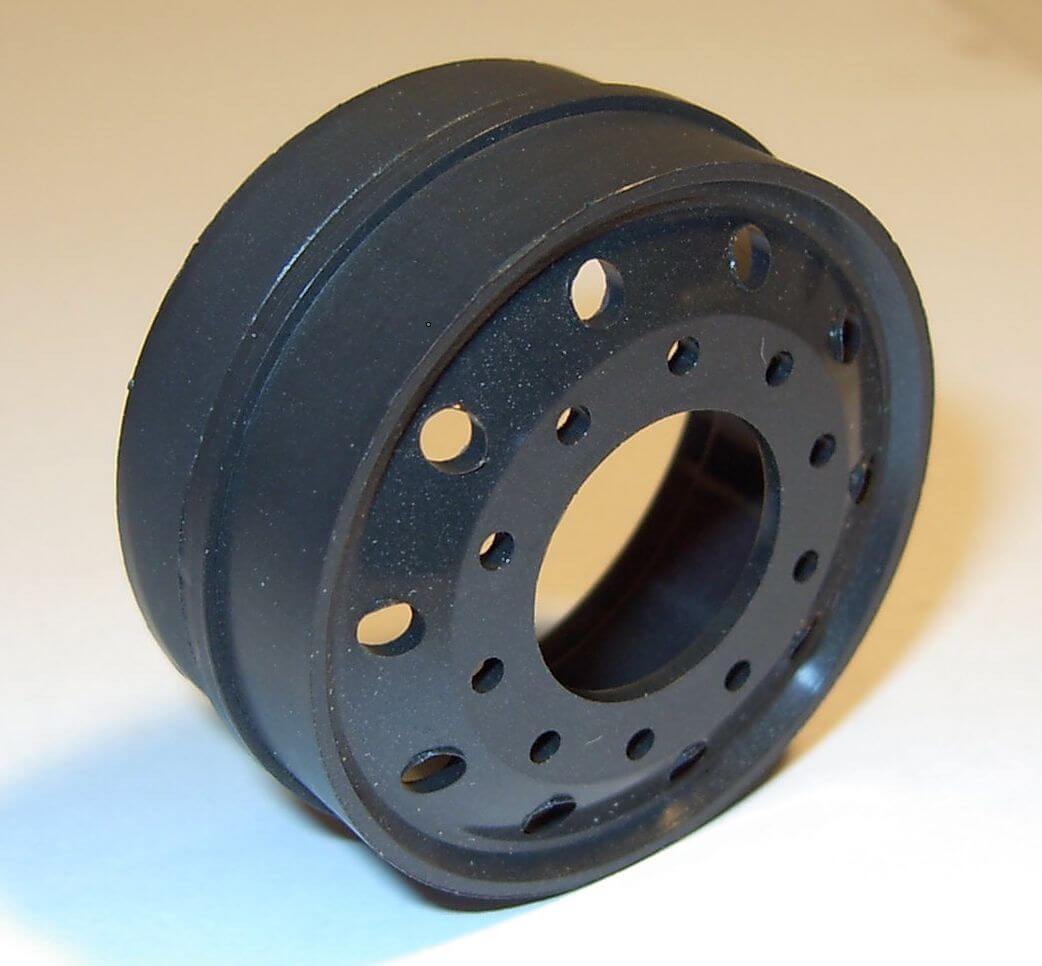 Eurofelge Rundloch, Kunststoff, d-grau,  WDC-Maßstab        